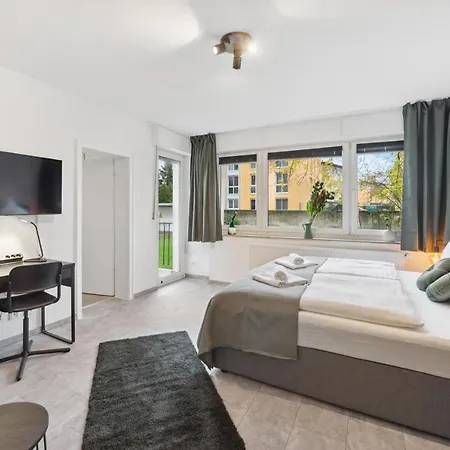 1 Zi. Wohnung, 34M², Parken, Messe Dus Duisbourg Extérieur photo